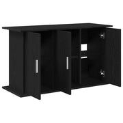 Akvariestativ svart ek 101x41x58 cm konstruerat trä