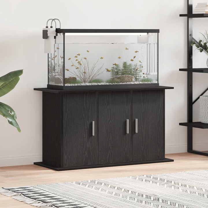 Akvariestativ svart ek 101x41x58 cm konstruerat trä