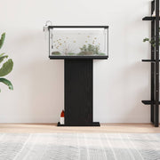 Akvariebänk svart ek 60,5x36x72,5 cm konstruerat trä