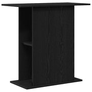 Akvariestativ svart ek 75x36x72,5 cm konstruerat trä