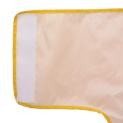 Regnrock för hundar med reflexer polyester gul 2XL