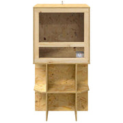 Terrarium Brun 50 x 50 x 100 cm OSB
