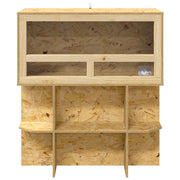 Terrarium Brun 80 x 40 x 90 cm OSB