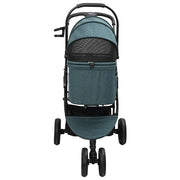 Hopfällbar hundvagn Justerbar Grön 78 x 54 x 101 cm Polyester
