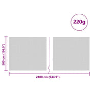 Siloskydd Grön 24 x 5 m HDPE