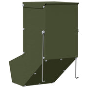 Kaninsmatare Olivgrön 12,5 x 26 x 28,5 cm 1 kg Kallvalsat Stål