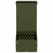 Kaninsmatare Olivgrön 12,5 x 26 x 28,5 cm 1 kg Kallvalsat Stål
