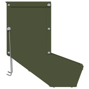 Kaninsmatare Olivgrön 12,5 x 26 x 28,5 cm 1 kg Kallvalsat Stål
