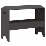 Fodertrog för boskap Svart 79 x 35 x 62 cm 15 kg