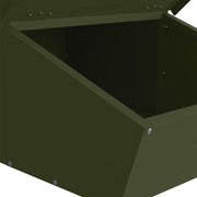 Gris Matare Olivgrön 55 x 38 x 76 cm 20 kg Kallvalsat Stål