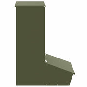 Gris Matare Olivgrön 55 x 38 x 76 cm 20 kg Kallvalsat Stål