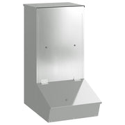 Gris Matare Silver 55 x 38 x 76 cm 20 kg Galvaniserat Stål