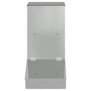 Gris Matare Silver 55 x 38 x 76 cm 20 kg Galvaniserat Stål