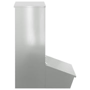 Gris Matare Silver 55 x 38 x 76 cm 20 kg Galvaniserat Stål
