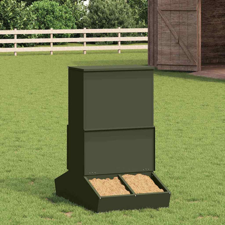 Gris Matare Olivgrön 82 x 51 x 91,5 cm 20 kg Kallvalsat Stål