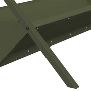 Fodertrog för boskap Olivgrön 111 x 76 x 38 cm 10 kg