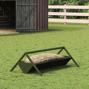 Fodertrog för boskap Olivgrön 111 x 76 x 38 cm 10 kg