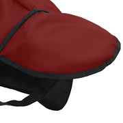Hästdyna Bordeaux och svart 155 cm Polyester