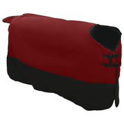 Hästdyna Bordeaux och svart 155 cm Polyester