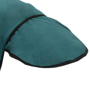 Hästdyna Mörkgrön och svart 135 cm Polyester
