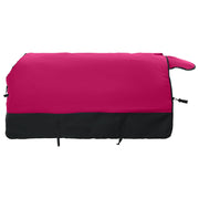 Hästdyna Rosa och svart 115 cm Polyester