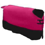 Hästdyna Rosa och svart 115 cm Polyester