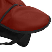 Hästdyna Bordeaux och svart 125 cm Polyester