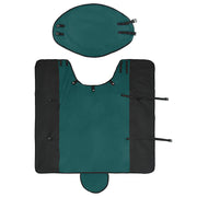 Hästdyna Mörkgrön och svart 95 cm Polyester