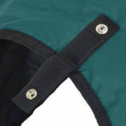 Hästdyna Mörkgrön och svart 135 cm Polyester