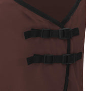 Hästdyna Mörkbrun 85 cm Polyester Fleece