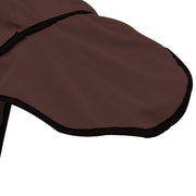 Hästdyna Mörkbrun 85 cm Polyester Fleece