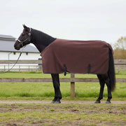 Hästdyna Mörkbrun 85 cm Polyester Fleece