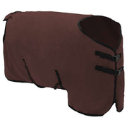 Hästdyna Mörkbrun 85 cm Polyester Fleece
