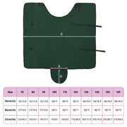 Hästdyna Mörkgrön 145 cm Polyester Fleece