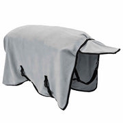 Hästdyna Ljusgrå och rosa 75 cm Polyester Fleece