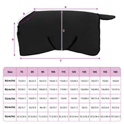 Hästdyna Svart 115 cm Polyester Fleece