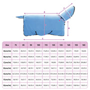 Hästdyna Full Aqua 135 cm Polyester Fleece