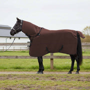 Hästdyna Full Mörk Brun 125 cm Polyester Fleece