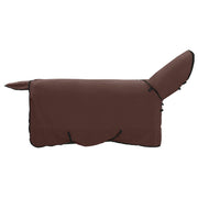Hästdyna Full Mörk Brun 125 cm Polyester Fleece