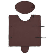Hästdyna Full Mörk Brun 125 cm Polyester Fleece