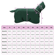 Hästdyna Mörkgrön 95 cm Polyester Fleece