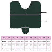 Hästdyna Mörkgrön 95 cm Polyester Fleece