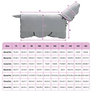 Hästdyna Fullt ljusgrå och rosa 135 cm Polyester Fleece