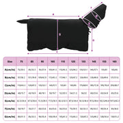 Hästdyna Svart 125 cm Polyester Fleece