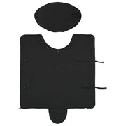 Hästdyna Svart 125 cm Polyester Fleece