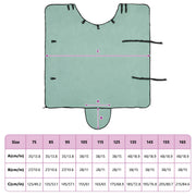 Hästdyna Speciell grön 95 cm Polyester Fleece