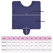 Hästdyna Mörkblå 115 cm Polyester Fleece