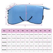 Hästdyna Aqua 75 cm Polar fleece