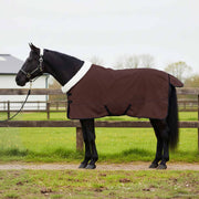 Hästdyna Mörkbrun 155 cm Polar fleece