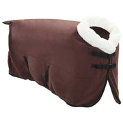 Hästdyna Mörkbrun 155 cm Polar fleece